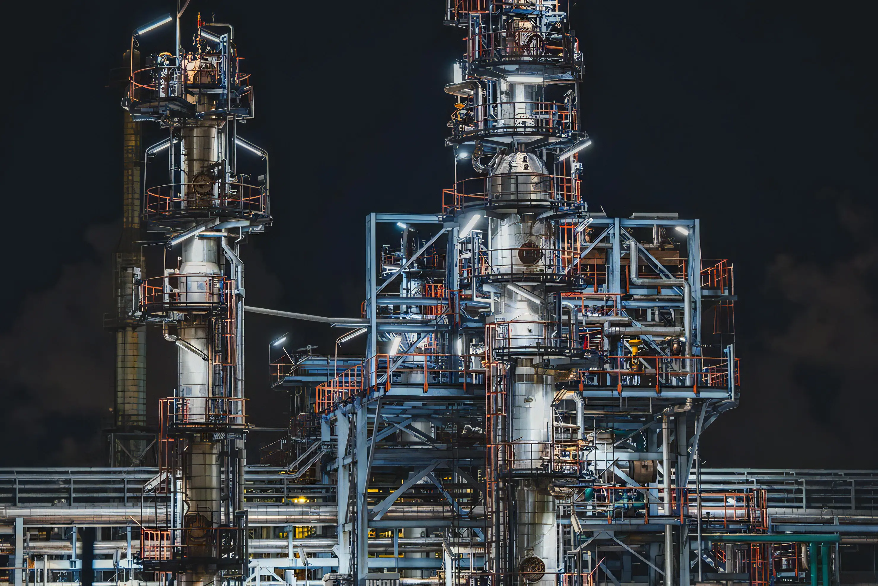Industrial equipment supply and infrastructure for energy and process industries